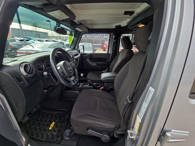 used 2015 Jeep Wrangler Unlimited car, priced at $17,500