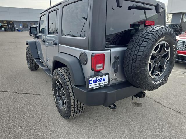 used 2015 Jeep Wrangler Unlimited car, priced at $17,500