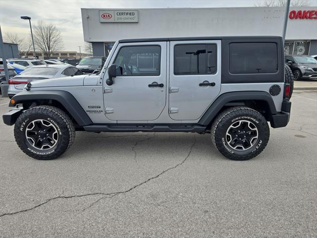 used 2015 Jeep Wrangler Unlimited car, priced at $17,500