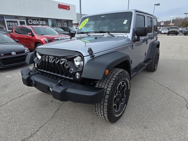 used 2015 Jeep Wrangler Unlimited car, priced at $17,500