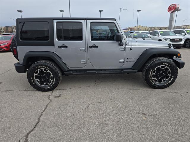 used 2015 Jeep Wrangler Unlimited car, priced at $17,500