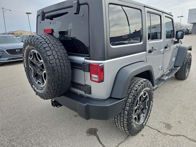 used 2015 Jeep Wrangler Unlimited car, priced at $17,500