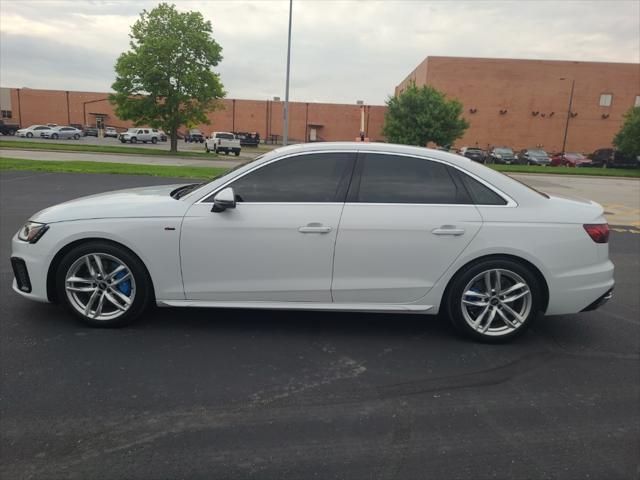 used 2022 Audi A4 car, priced at $24,000