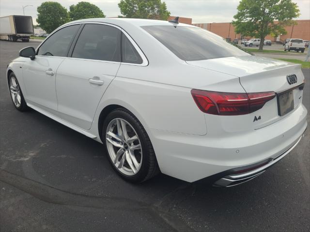 used 2022 Audi A4 car, priced at $24,000