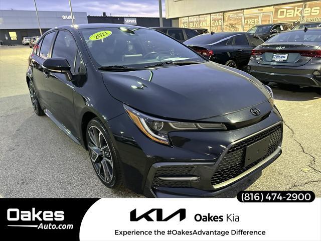 used 2021 Toyota Corolla car, priced at $18,500