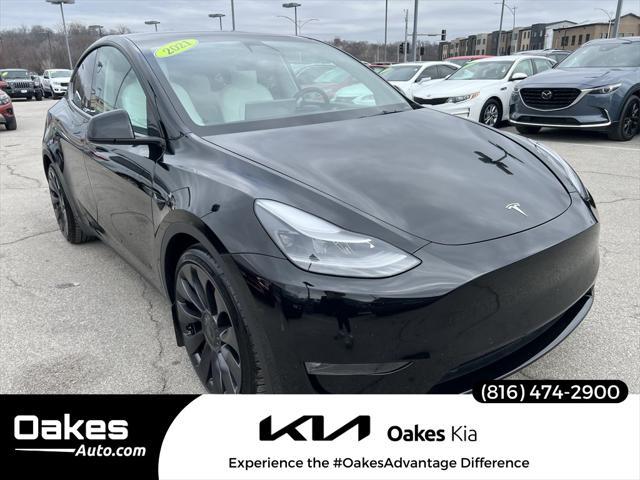 used 2021 Tesla Model Y car, priced at $31,500