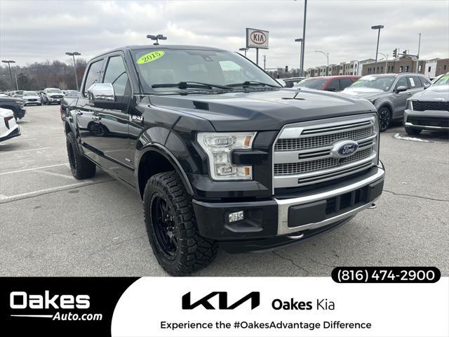 used 2015 Ford F-150 car, priced at $18,500