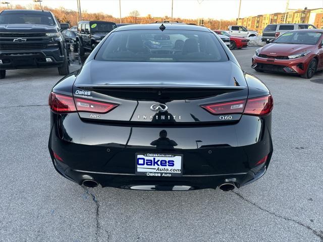 used 2021 INFINITI Q60 car, priced at $31,000