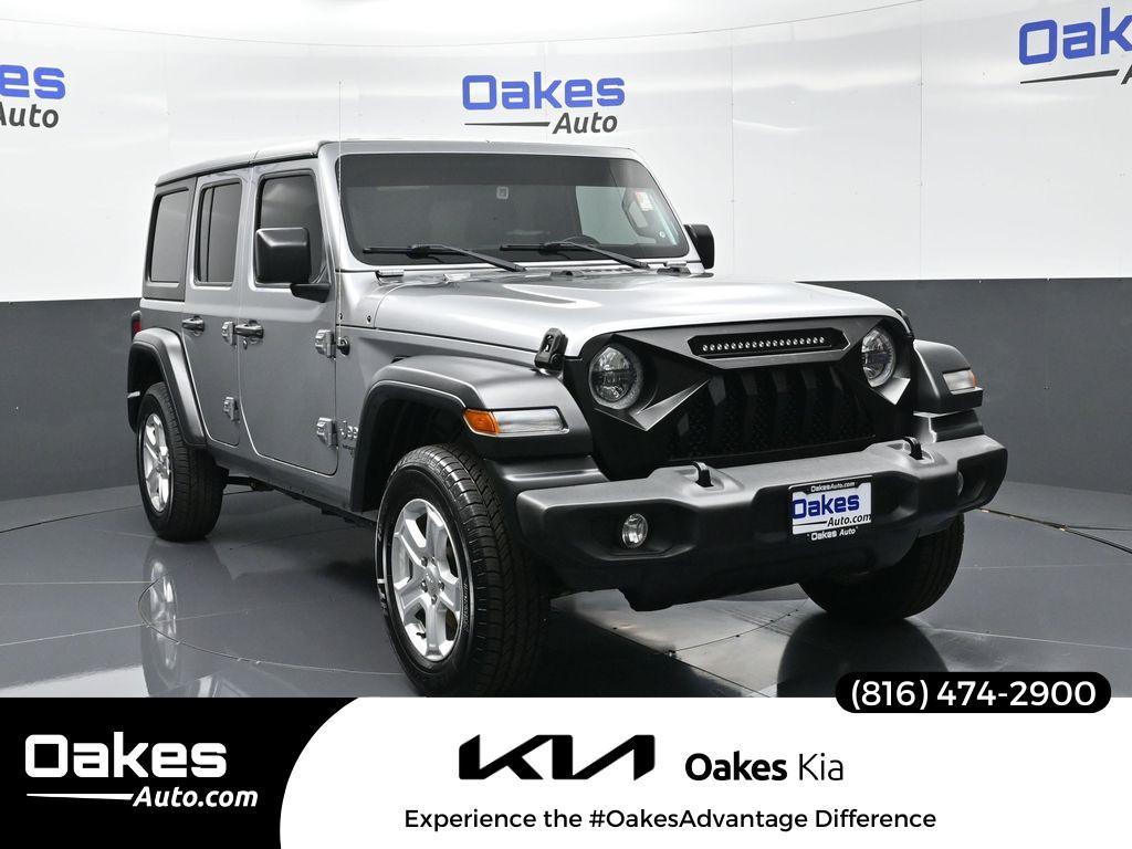 used 2020 Jeep Wrangler Unlimited car, priced at $26,000