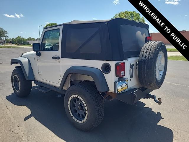 used 2010 Jeep Wrangler car, priced at $14,000