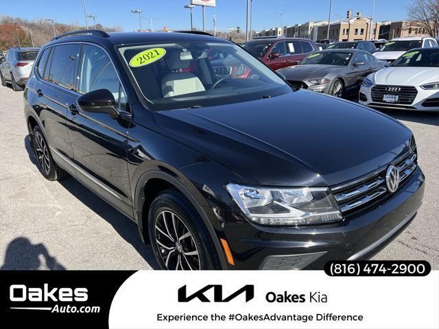 used 2021 Volkswagen Tiguan car, priced at $19,500