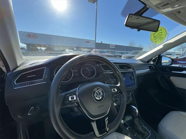 used 2021 Volkswagen Tiguan car, priced at $19,500