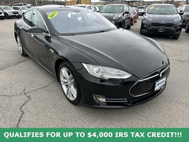 used 2013 Tesla Model S car, priced at $19,500
