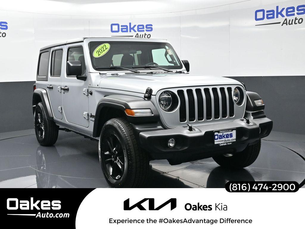 used 2022 Jeep Wrangler Unlimited car, priced at $31,000