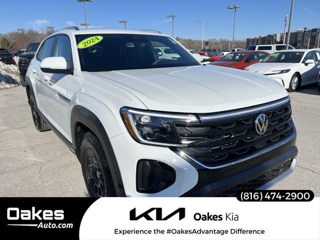 used 2024 Volkswagen Atlas Cross Sport car, priced at $33,500