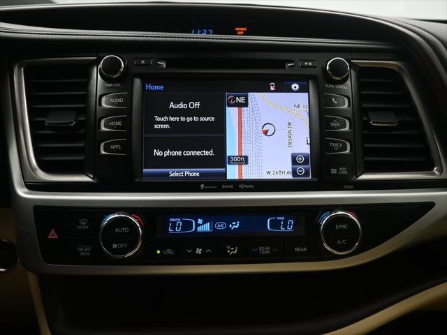 used 2019 Toyota Highlander car, priced at $26,000