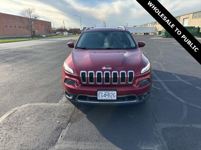 used 2015 Jeep Cherokee car, priced at $10,500