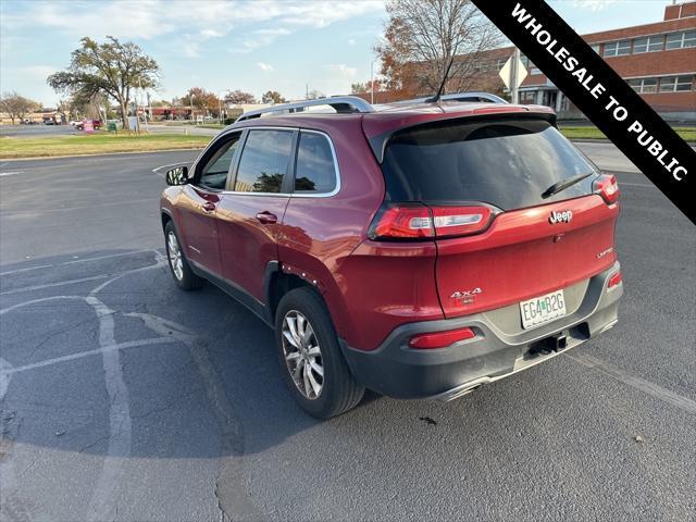 used 2015 Jeep Cherokee car, priced at $10,500