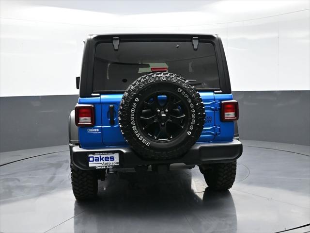 used 2022 Jeep Wrangler car, priced at $30,000