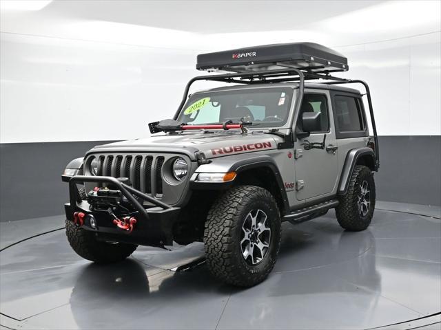 used 2021 Jeep Wrangler car, priced at $34,000