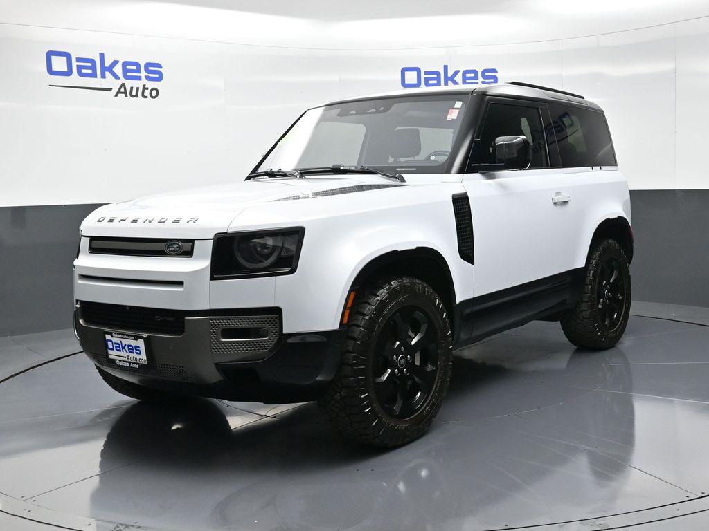 used 2022 Land Rover Defender car, priced at $46,500