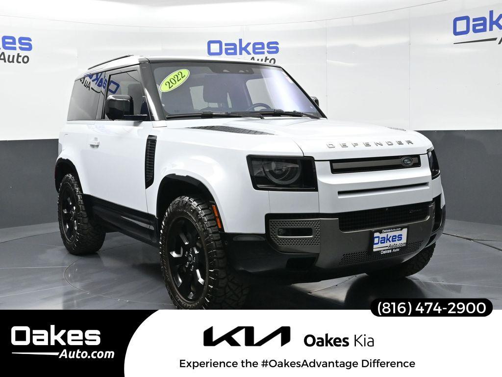 used 2022 Land Rover Defender car, priced at $46,500