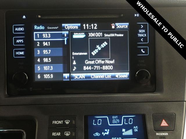 used 2017 Toyota Sienna car, priced at $14,000