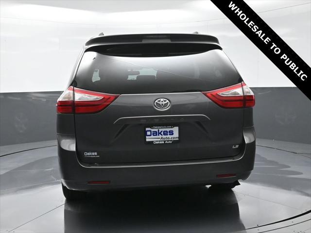 used 2017 Toyota Sienna car, priced at $14,000