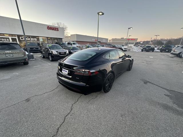 used 2021 Tesla Model S car, priced at $56,000