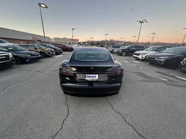 used 2021 Tesla Model S car, priced at $56,000