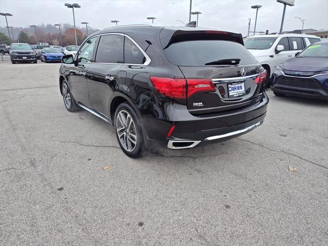 used 2017 Acura MDX car, priced at $19,500