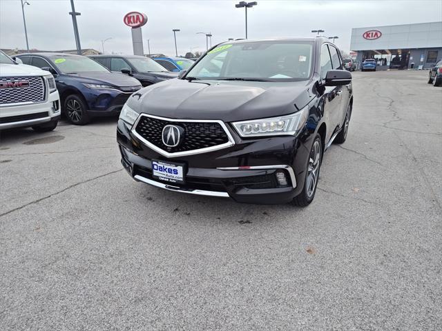 used 2017 Acura MDX car, priced at $19,500