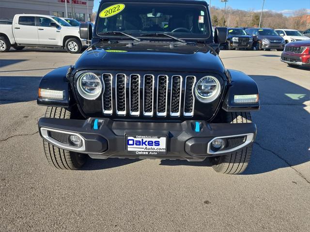 used 2022 Jeep Wrangler Unlimited 4xe car, priced at $31,500