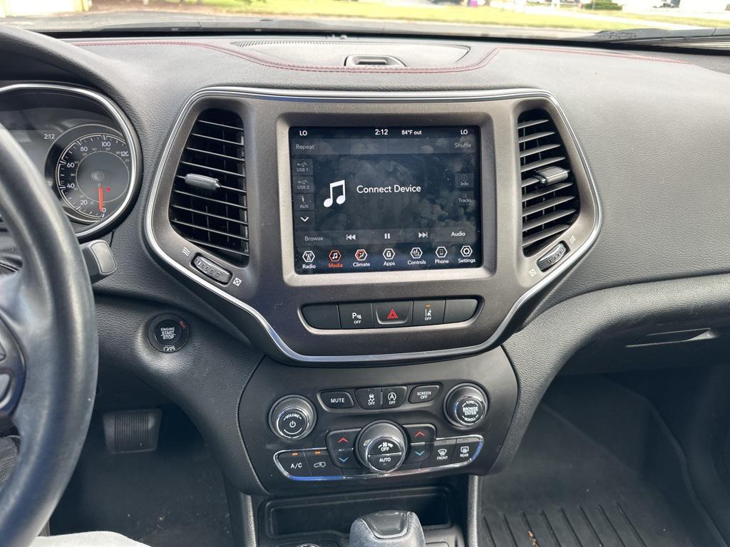used 2021 Jeep Cherokee car, priced at $21,000