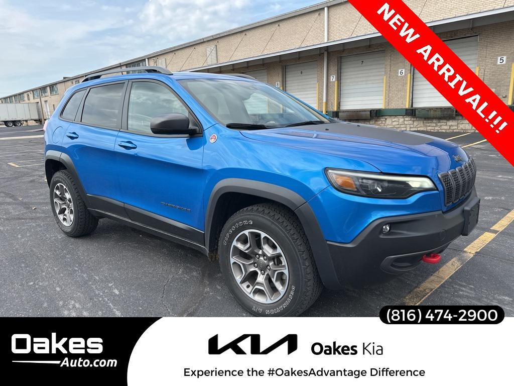 used 2021 Jeep Cherokee car, priced at $21,000