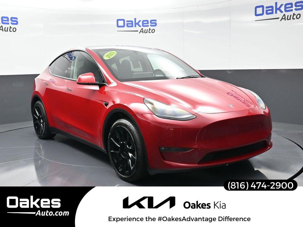 used 2023 Tesla Model Y car, priced at $28,500