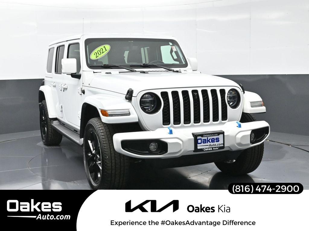 used 2021 Jeep Wrangler Unlimited 4xe car, priced at $29,500