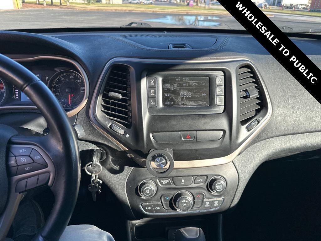 used 2016 Jeep Cherokee car, priced at $8,500