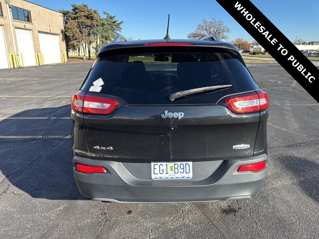 used 2016 Jeep Cherokee car, priced at $8,500