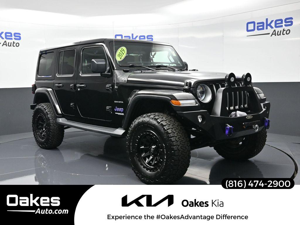 used 2019 Jeep Wrangler Unlimited car, priced at $27,500