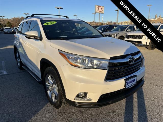 used 2015 Toyota Highlander car, priced at $16,500