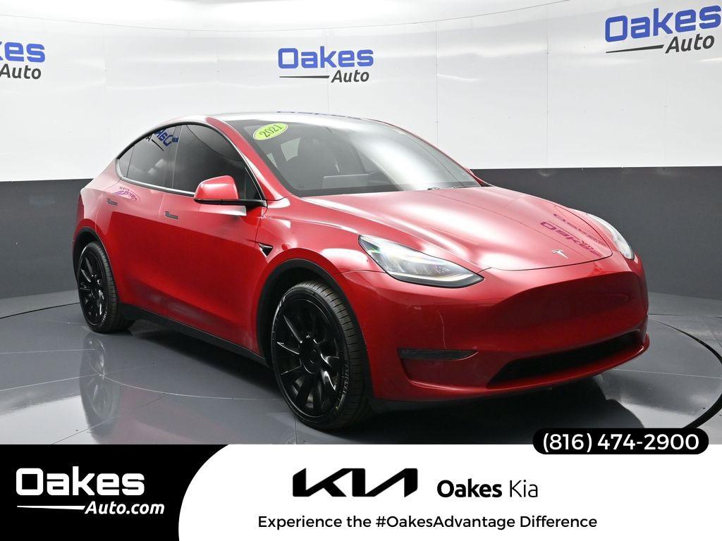 used 2021 Tesla Model Y car, priced at $26,500