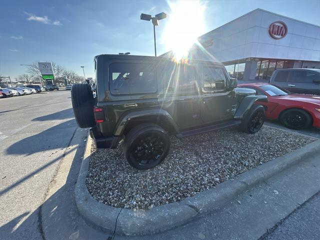 used 2021 Jeep Wrangler Unlimited 4xe car, priced at $29,500