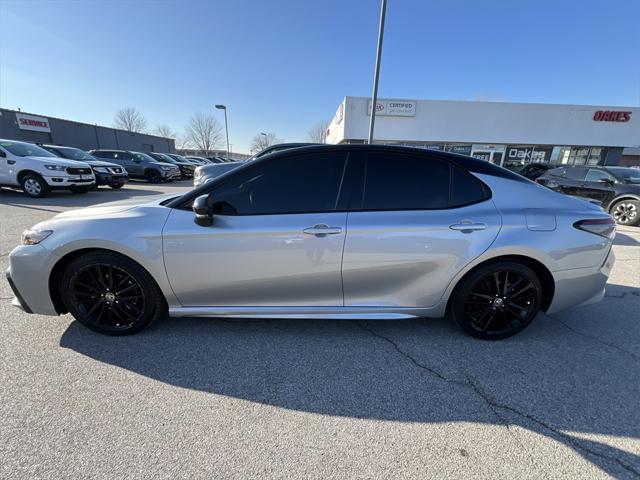 used 2021 Toyota Camry car, priced at $27,500