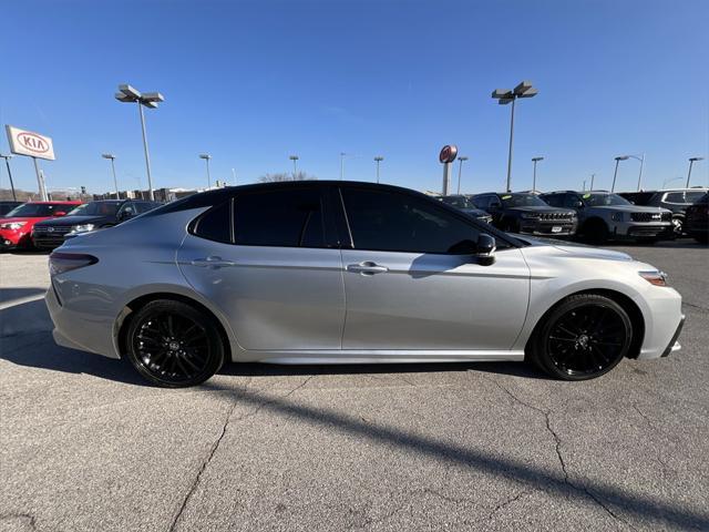 used 2021 Toyota Camry car, priced at $27,500