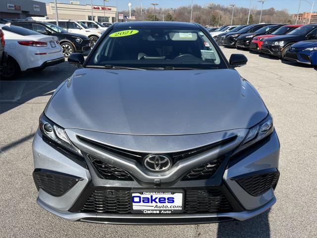 used 2021 Toyota Camry car, priced at $27,500