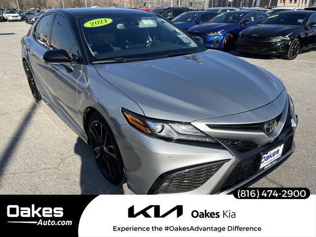 used 2021 Toyota Camry car, priced at $27,500