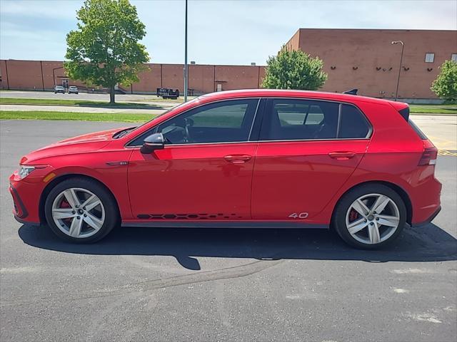 used 2023 Volkswagen Golf GTI car, priced at $28,500