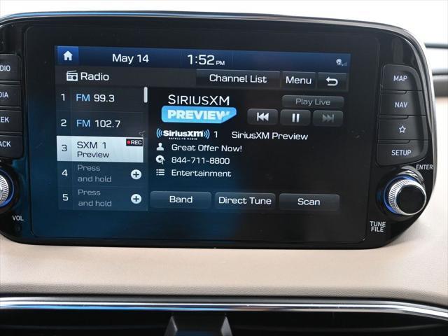 used 2020 Hyundai Santa Fe car, priced at $22,000