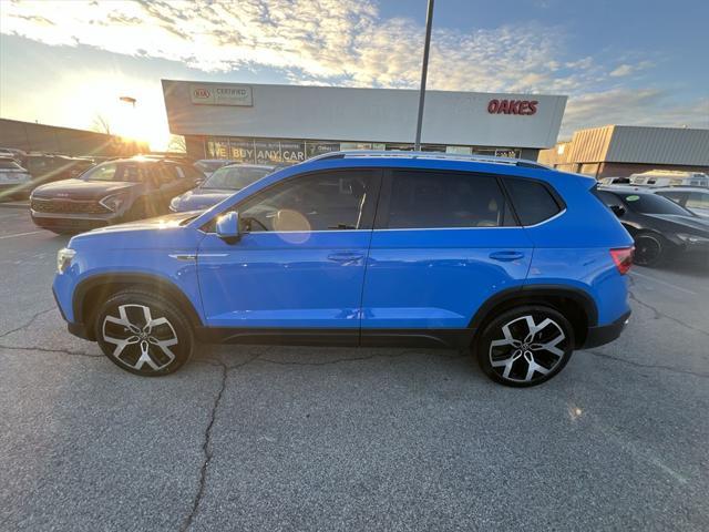 used 2022 Volkswagen Taos car, priced at $19,500